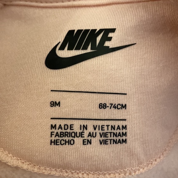 Nike Baby Girls Jumpsuit Size 9 Months - Picture 3 of 4